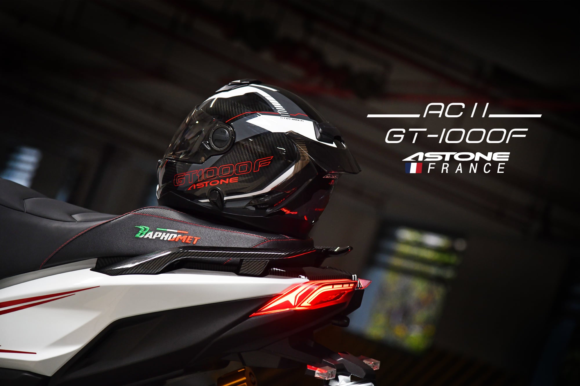 ASTONE(アストン)ヘルメット GT-1000F CARBON 新色AC11 ご予約