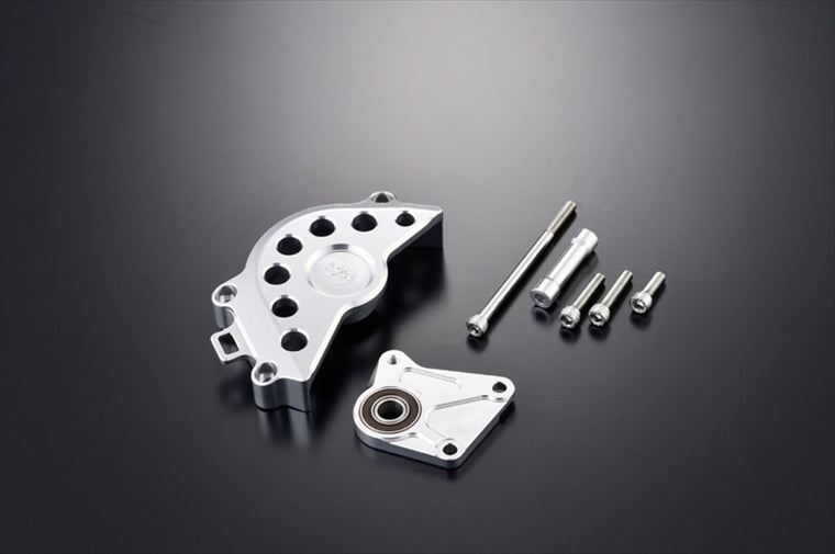 ジークラフト|ビレットスプロケットガード シルバー モンキー125(JB03/JB05)、CT125(JA65)、GROM(JC92)|31521