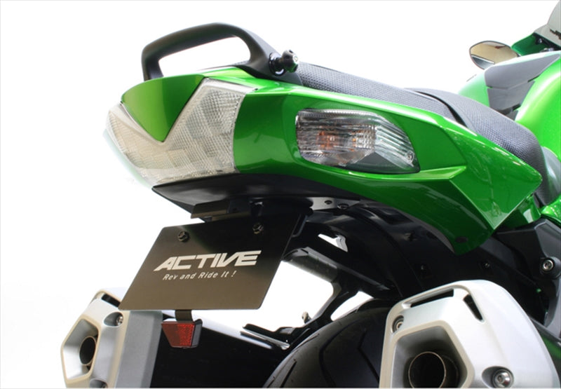 アクティブ アクティブ フェンダーレスキット LEDナンバー灯付 BLK ZX