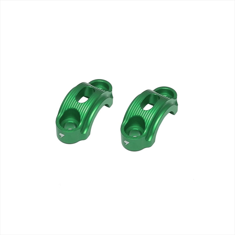 BIKERS(バイカーズ) マスターシリンダークランプ 左右 グリーン K0420