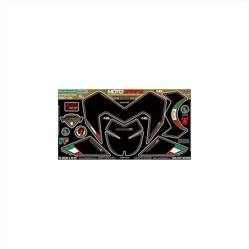 モルダバイト モトグラフィックス ボディパッド FRONT MT-ND009K – はとやオンライン
