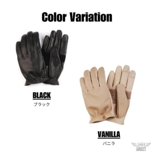 メッシュグローブ DIN MARKET ディンマーケット MESH GLOVE ショートリスト GMG-15 3シーズン シンプル 通気性 滑り止め スマホ対応 男女兼用 ブラック