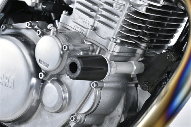 外装  オーヴァーレーシング OVER エンジンスライダー SR400(FI) 59-401-01 4539770114304 取寄品