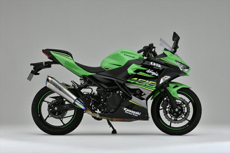 マフラー オーヴァーレーシング OVER TT-Formula RS＋PRO チタン S O Ninja400 18 17-722-05  4539770117336 取寄品