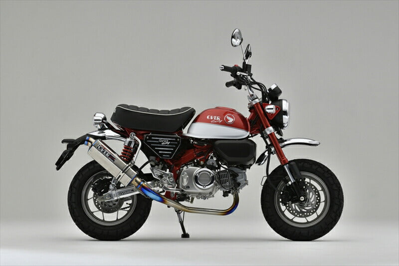 マフラー オーヴァーレーシング OVER TT-Formula フルチタン MONKEY 125 16-012-46 4539770118050 取寄品