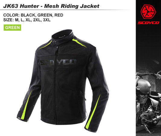 SCOYCO メッシュジャケットJK63 Hunter