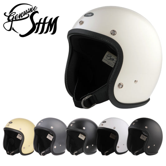 バイクヘルメット DIN MARKET ディンマーケット ジェットヘルメット SHM Lot 500 シンプルデザイン 人気デザイン S/M/L 日本製 SG基準 取寄品