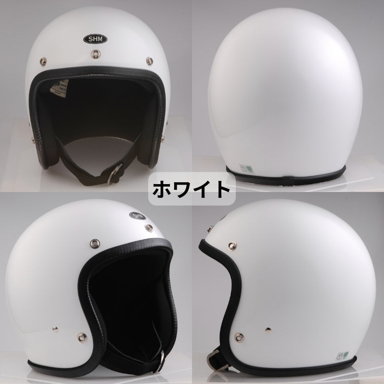 SHM ジェットヘルメット SHM Lot-500 グレー DIN MARKET SHM Genuine ジェットヘルメット Lot-500 ガンシップ