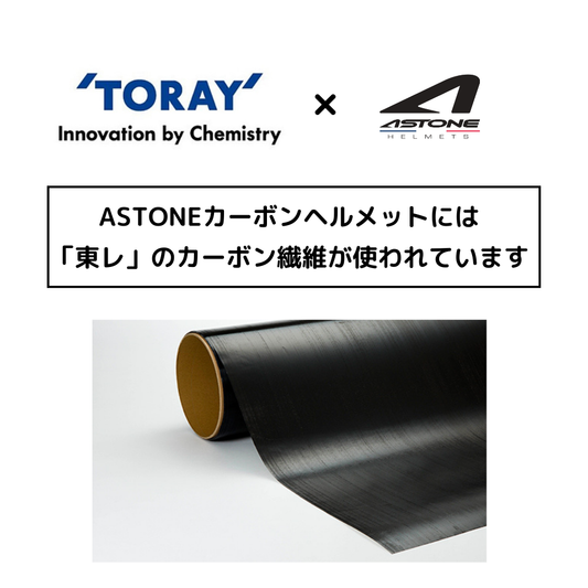 一つ上を行く「世界No1東レ製カーボン使用」ASTONE カーボンヘルメット システムタイプ RT1500 CARBON AI7 RT-1500 アストンヘルメット