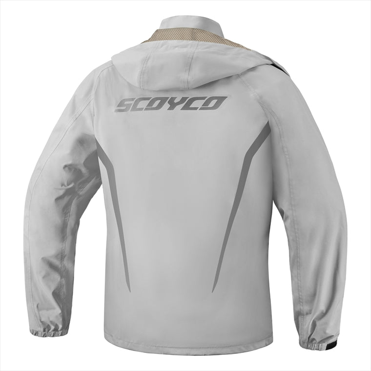 【SCOYCO】スコイコ RC10 レインスーツ レインウェアレインスーツ 街乗り ツーリング 通勤通学 反射機能付き カッパ 雨具 防水 レインコート