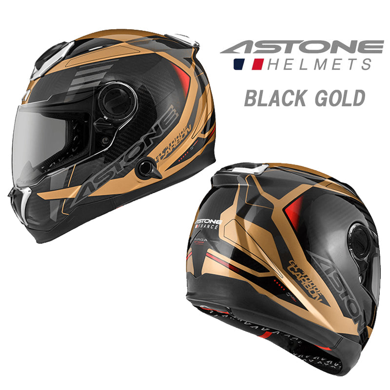 「世界No1東レ製カーボン使用」ASTONE カーボンフルフェイスヘルメット GT-1000F-AC12 アストンカーボンヘルメット