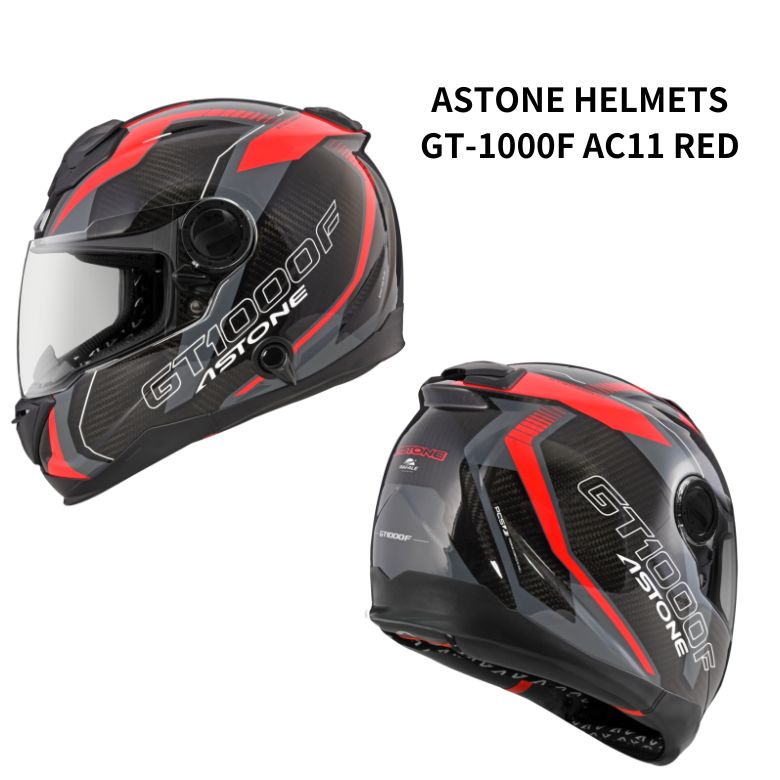 「世界No1東レ製カーボン使用」ASTONE(アストン)カーボンフルフェイスヘルメット GT-1000F-AC11 バイク用 オートバイ