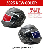 アストン GTB600 フルフェイス ヘルメット フランスデザイン インナーサンバイザー かっこいい