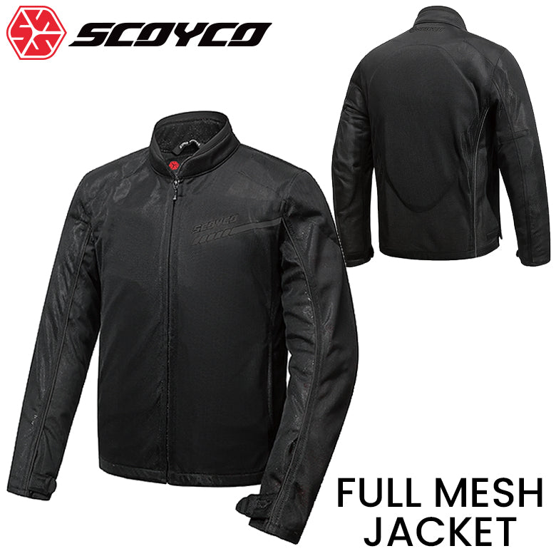 バイク用フルメッシュジャケット SCOYCO(スコイコ)春夏 ジャパンフィット 日本人体型設計 JK2103-JPFIT バイク フルプロテクター