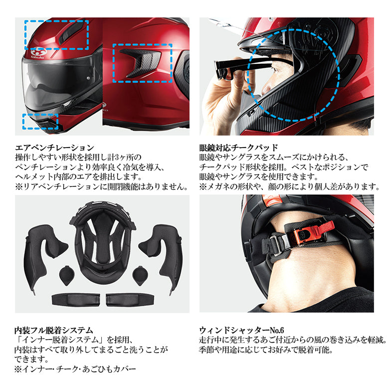 バイクヘルメット OGK KABUTO(オージーケーカブト)RYUKI ENERGY