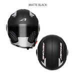 【ASTONE】ジェットヘルメットDJ11 マットブラック