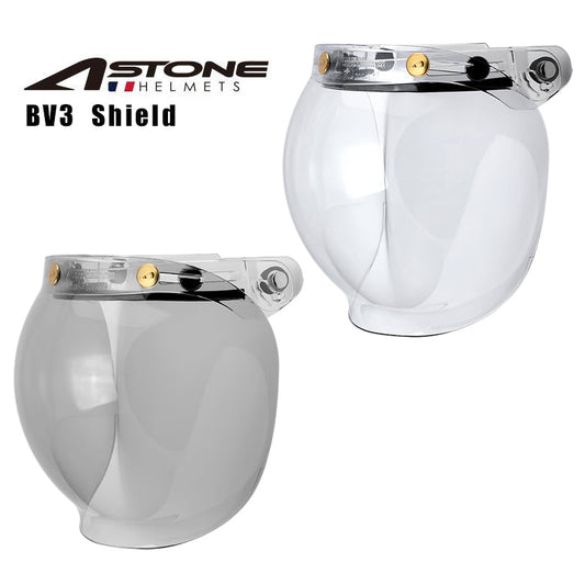 ASTONE アストン BV3 シールド クリア/スモークカラー SP3ヘルメットなど適用 bv3-shield