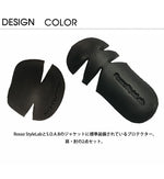 【ロッソスタイルラボ】ROSSO 肩肘プロテクター2点セット BK ＃レディース【カタログ品番：P074-7391】【メーカー品番：ROPRO-05】