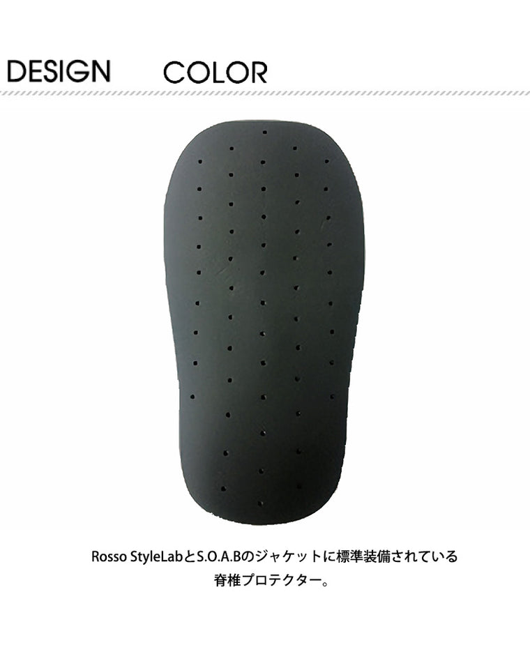 【ロッソスタイルラボ】ROSSO 脊椎プロテクター BK ＃レディース【カタログ品番：P074-7392】【メーカー品番：ROPRO-06】