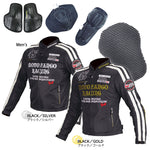 【コミネ】KOMINE MJ-003ダブルラインM.JK BLK SLV ＃WM【カタログ品番：P085-3320】【メーカー品番：17-003】
