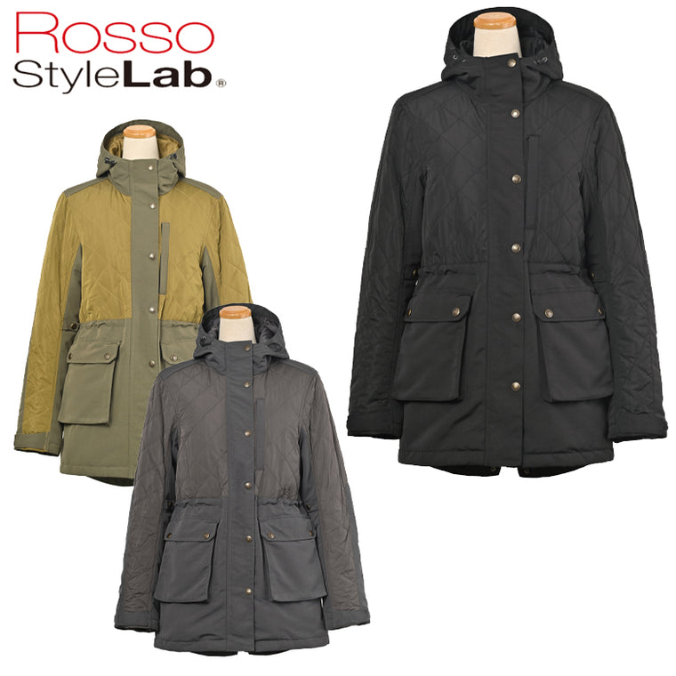 【ROSSO STYLELAB】キルティングモッズコート【ROJ-988】