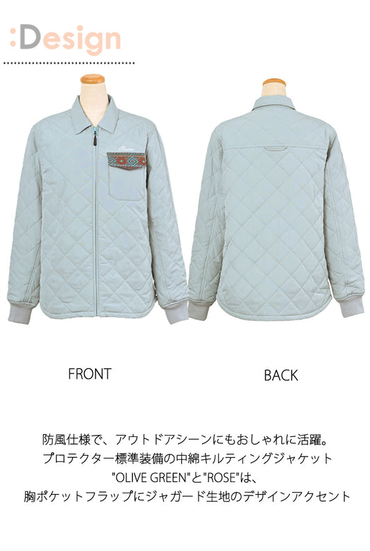 【ROSSO STYLELAB】プロテクトキルティングシャツジャケット【ROJ-992】