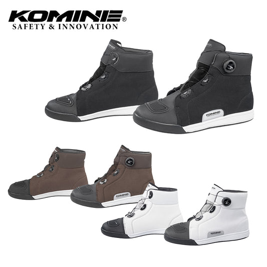 KOMINE|ダイヤルフィットWPライディングスニーカー|BK-301