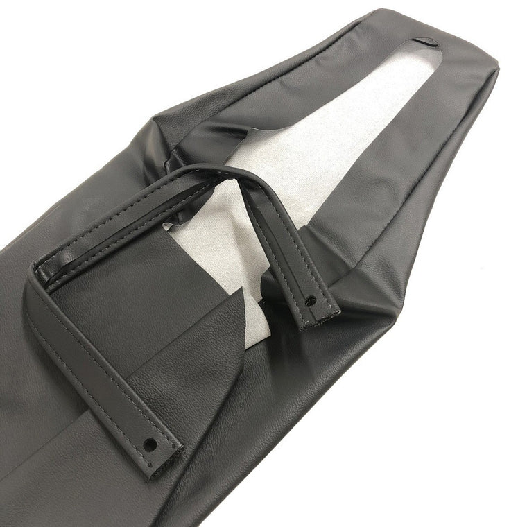 CRM250 シートカバー 黒 張替え 純正シート補修用 日本製 アルバ【メーカー品番：HCH1073-C10】