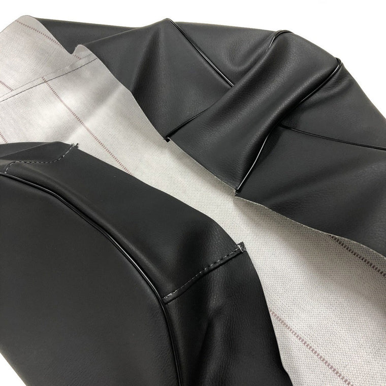 アドレスV50(CA1FA)(2ストローク) シートカバー 黒 張替え 純正シート補修用 日本製 アルバ【メーカー品番：SCH3003-C10】