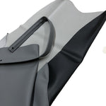 カタナ(GSX250・GJ51B) シートカバー 黒/グレー 張替え 純正シート補修用 日本製 アルバ【メーカー品番：SCH3054-C16】