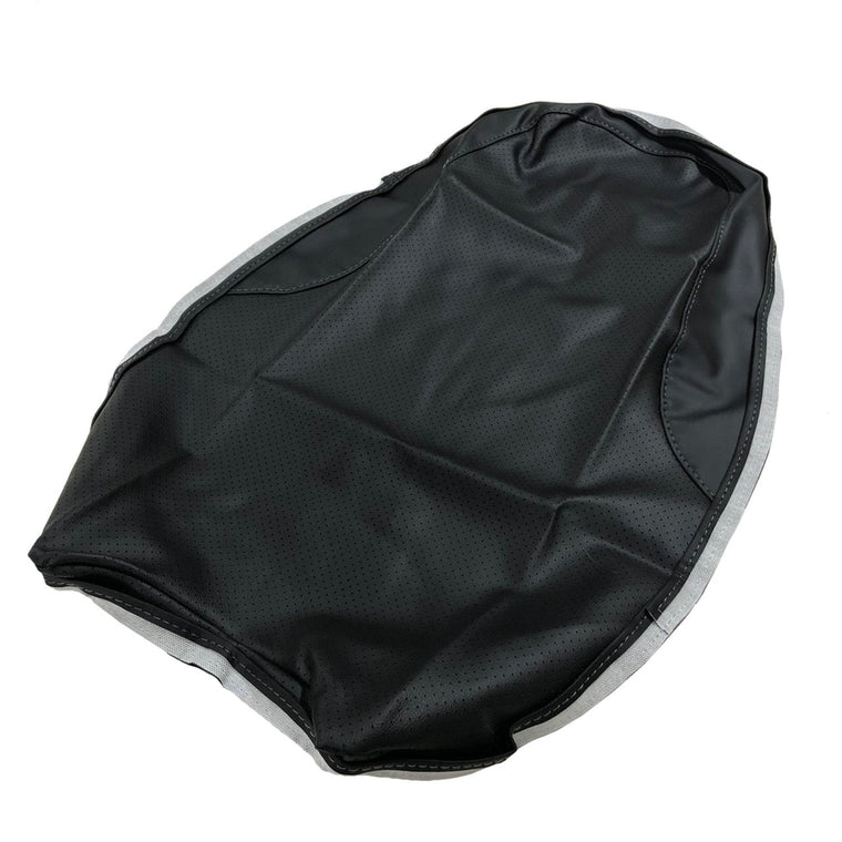 YBR125(天剣/中国YAMAHA/LBPPCJLA) シートカバー 黒 張替え 純正シート補修用 日本製 アルバ【メーカー品番：YCH2101-C10】