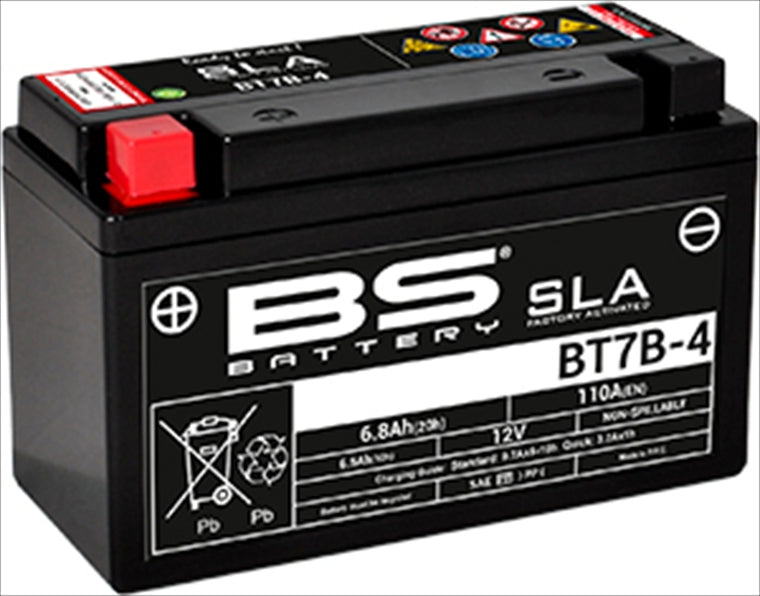 BS-BATTERY(ビーエスバッテリー)バッテリーBT7B-4