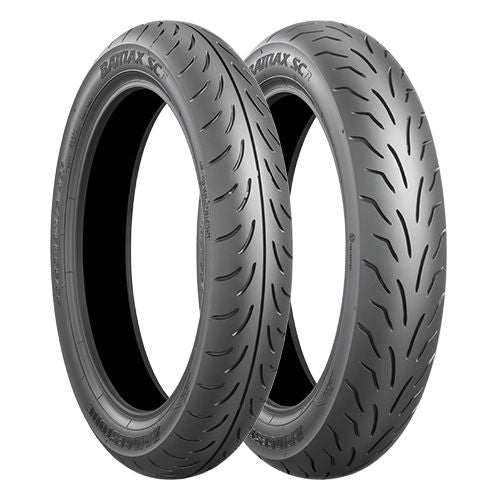 【BRIDGESTONE（ブリヂストン）】BATTLAX SC (バイアス) Front 120/80-14F58S TL【CJ品番：10666906】【メーカー品番：MCS60017】
