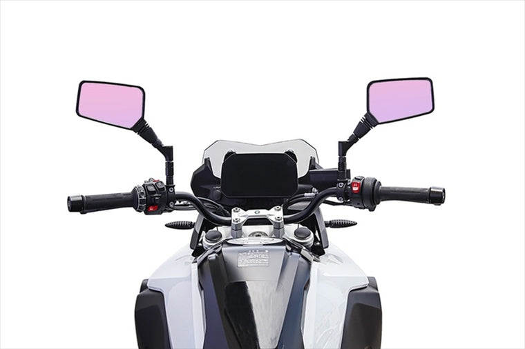 【ナポレオン】ナポレオン クロス2ミラー 10mm正ネジ左側用 レイセーブ鏡 AJS2-10L