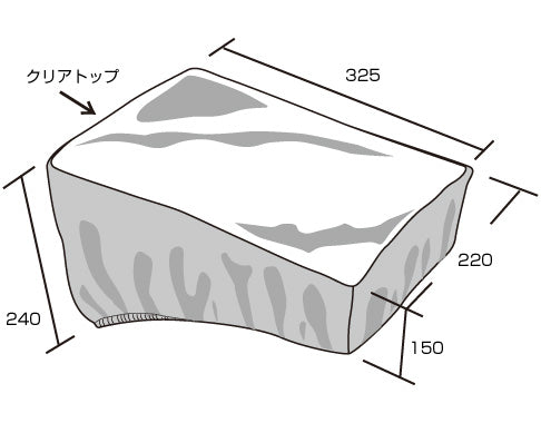 【モトフィズ】MOTOFIZZ レインカバー 240×220×325【カタログ品番：P036-5896】【メーカー品番：MP-176】