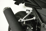 【スペシャルパーツタケガワ】SPタケガワ マフラーステー アルミ製／シルバー Ninja250R 04-00-0010