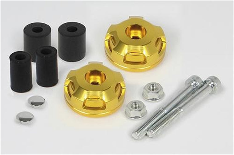 SP TAKEGAWA(スペシャルパーツタケガワ)2ピースハンドルバーエンド GLD/GLD06-01-0385