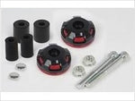 SP TAKEGAWA(スペシャルパーツタケガワ)2ピースハンドルバーエンド RED/BLK06-01-0382