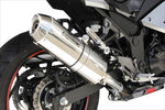 【スペシャルパーツタケガワ】SP武川 コーンオーバルマフラー（スリップオン） Ninja250 13モデル 13-04-0024