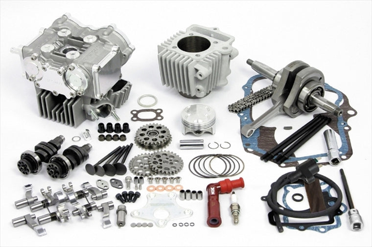 【スペシャルパーツタケガワ】SPタケガワ    DESMO 4Valve ボアストロークアップ キット124cc12Vモンキー（X断面コンロッド強化クランク／HAシリンダ） 01-06-0044