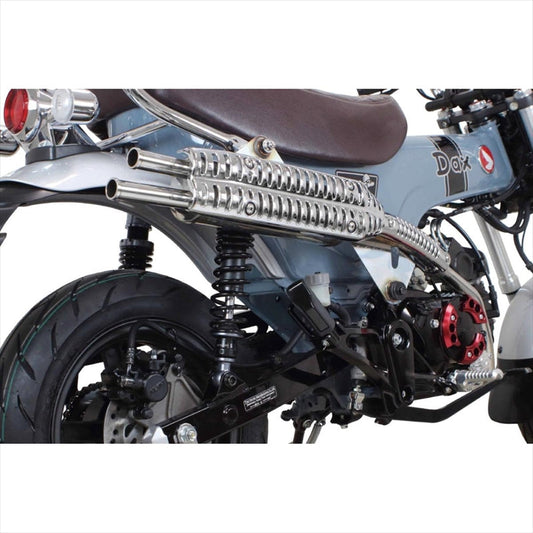 SP武川（スペシャルパーツタケガワ）スクランブラーマフラー 04-02-0366 4514162801222 ダックス125(JB04-1000001～)