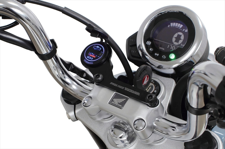 SPECIAL PARTS TAKEGAWA(スペシャルパーツタケガワ)｜USBチャージャーシガータイプステーセット モンキー125 JB03/JB05 ダックス125 JB04/JB06 ｜05-13-0004