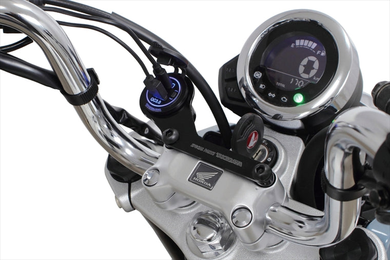 SPECIAL PARTS TAKEGAWA(スペシャルパーツタケガワ)｜USBチャージャーシガータイプステーセット モンキー125 JB03/JB05 ダックス125 JB04/JB06 ｜05-13-0004