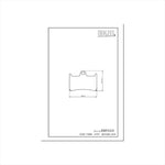 ENDLESS(エンドレス) | ハイブリットシンタードブレーキパッド  | EMP020 | YZF-R1 -06/XJR1300 00-
