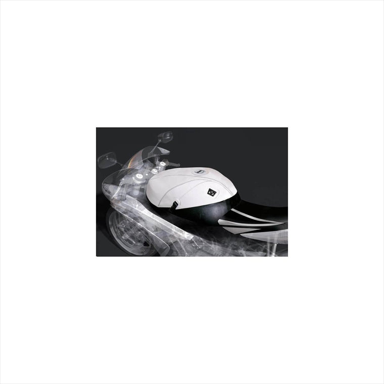 バグスター｜タンクカバー レッド/ホワイト｜1374B