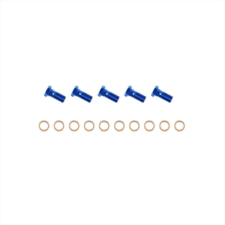 スウェッジライン｜BANJOボルト 5ケ BLU｜GRP300-5