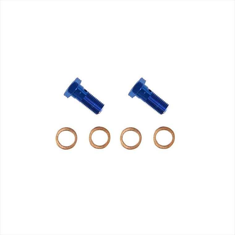 SWAGE-LINE(スウェッジライン)BANJOボルト 2ケ BLU 3/8-24GRP308-2