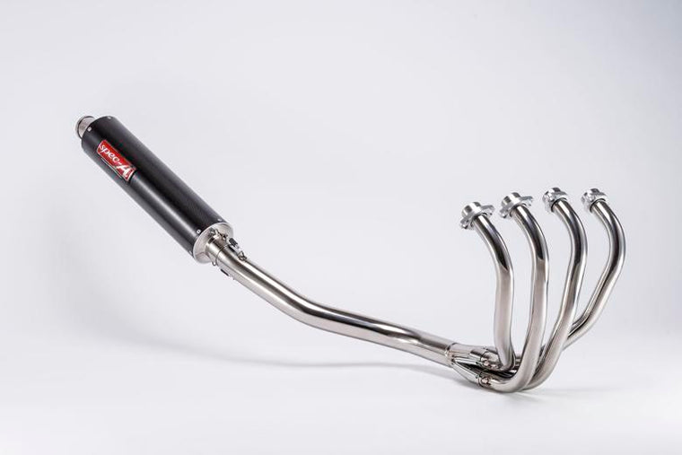 【ヤマモトレーシング】ヤマモト.R チタン4-1 カーボンサイレンサー CBR250RR 90-【カタログ品番：P073-3721】【メーカー品番：10252-11TCB】