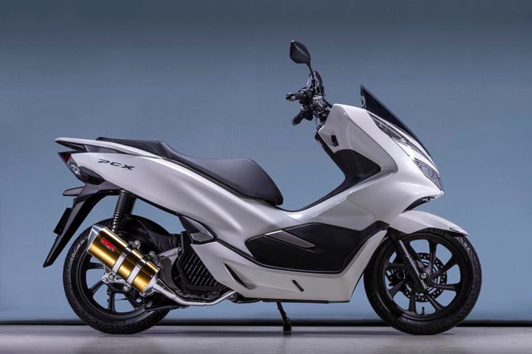 【ヤマモトレーシング】ヤマモト.R SPEC-A SUS フルEX SAゴールド PCX125 18-(2BJ-JF81)【カタログ品番：P090-6196】【メーカー品番：10130-71SAG】