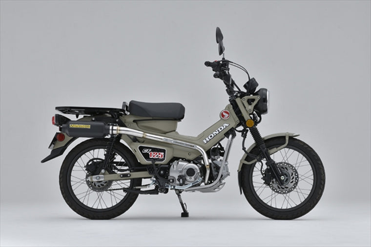 【ヤマモトレーシング】SPEC-A フルEX アルミプレス ブラック CT125 ハンターカブ110 20-(2BJ-JA55/JA55E) 10134-71APB